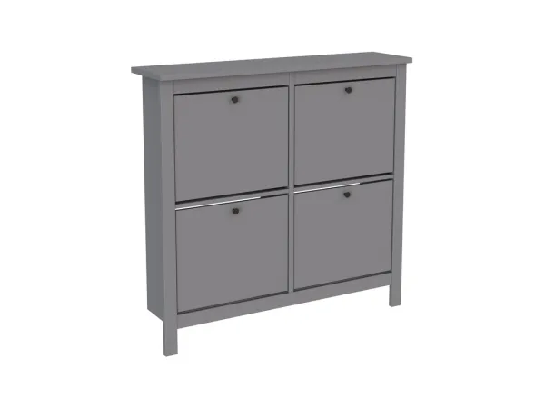 2.08.10.180.4 САГА тумба для обуви 113х108 серая