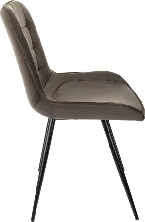 Стул для дома Бюрократ CH-K2_4 комплект 4шт коричневый Holland 74 металл черный на ножках (CH-K2_1/HL74_4)