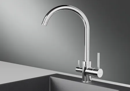 2168, ХРОМ, СМЕСИТЕЛЬ КУХОННЫЙ