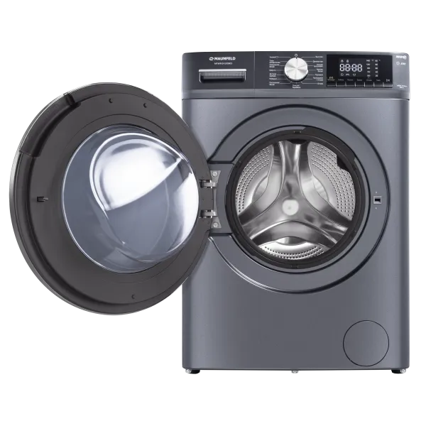Стиральная машина c инвертором MAUNFELD MFWM1410SB02 Черная нержавеющая сталь