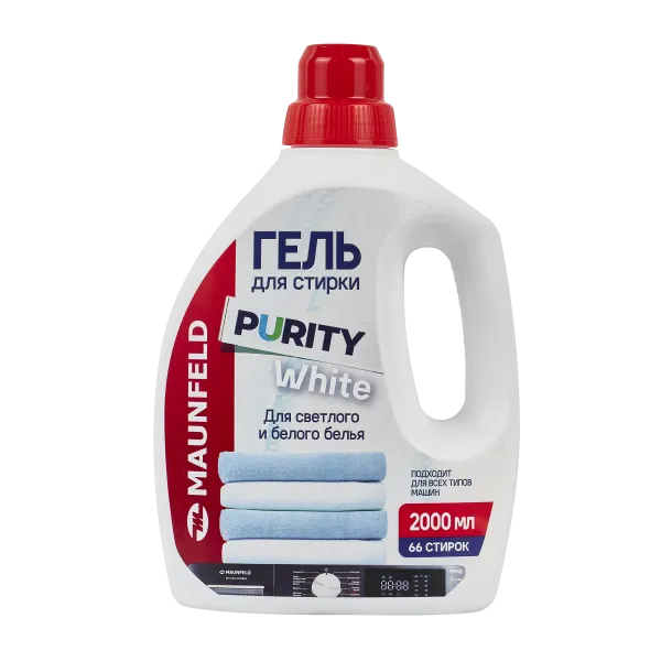 Гель для стирки Maunfeld Purity White 2000мл MWL2000PW Бирюзовый
