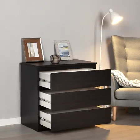 2.05.02.040.5 МАЛЬТА комод 3 ящика 80х76 Дуб Венге RU