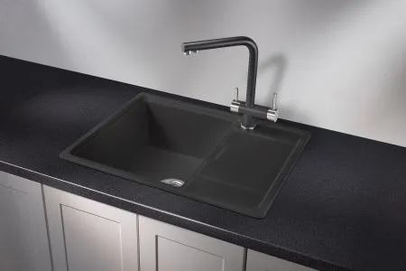 6503, ТУРМАЛИН, кухонная мойка, кварц