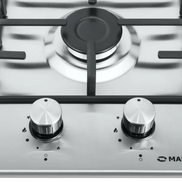 Газовая варочная панель MAUNFELD EGHS.32.3ES/G Нержавеющая сталь