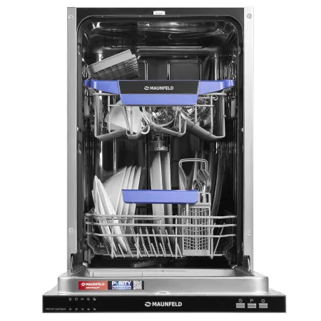 Посудомоечная машина c лучом на полу MAUNFELD MLP-08I Light Beam Нержавеющая сталь