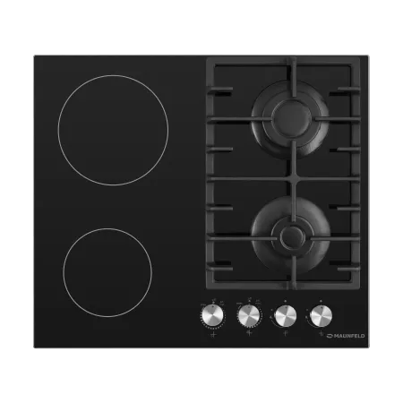 Комбинированная варочная панель MAUNFELD EEHG.642VC.3CB/KG Черный