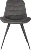 Стул для дома Бюрократ CH-K2_4 комплект 4шт т.серый Holland 18 металл черный на ножках (CH-K2_1/HL18_4)