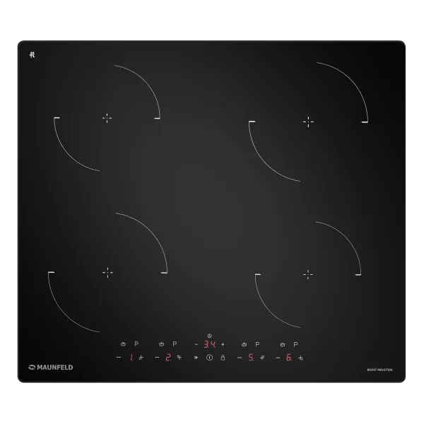 Индукционная варочная панель MAUNFELD CVI604EX Черный
