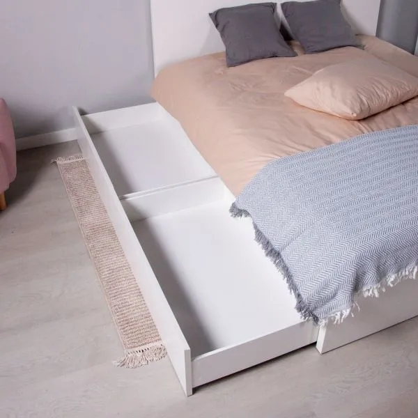 S00982 Варма Сэнгбокс комплект 2-ух выкатных ящиков, 100х61х26,5, белый