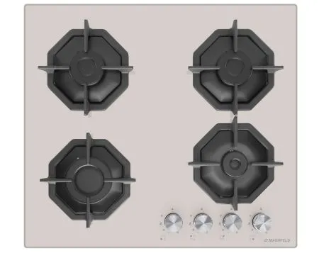 Газовая варочная панель MAUNFELD EGHG.64.2C Бежевый