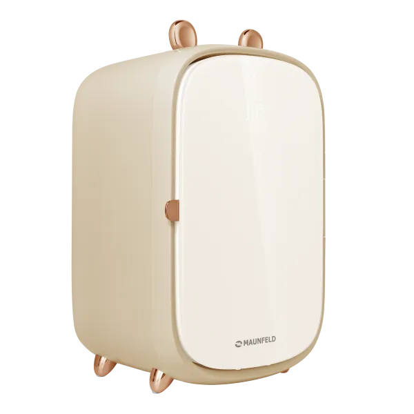 Мини-холодильник для косметики MAUNFELD MFF43 Кремовый