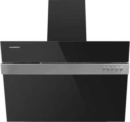 Кухонная вытяжка MAUNFELD Bridge Line 60 черный\вставка сатин Черный
