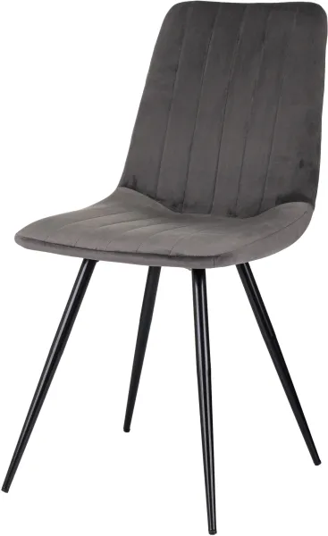 Стул для дома Бюрократ CH-K6_4 комплект 4шт Holland 18 металл черный на ножках (CH-K6_1/HL18_4)