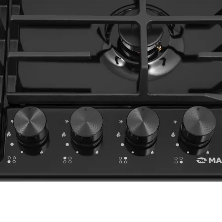 Газовая варочная панель MAUNFELD EGHE.64.63CB2/G Черный