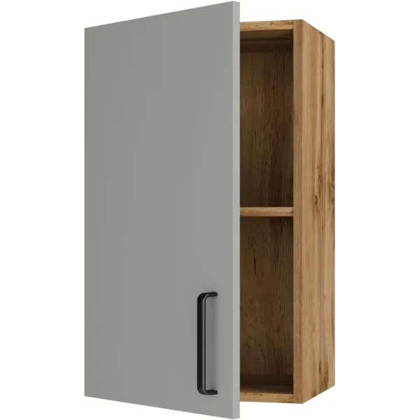 Навесной шкаф 40х67,6х29 «Мирах сер\дер»