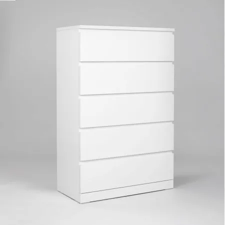 S00951 Варма 5 комод 80х123х40, белый