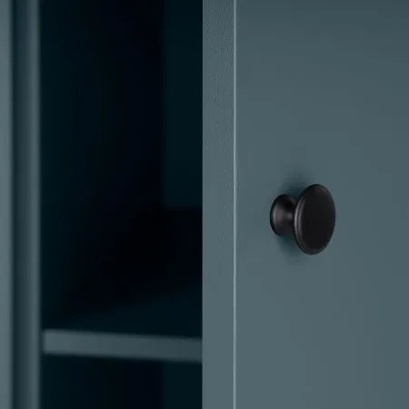 2.08.01.040.6 САГА шкаф 3 двери с зеркалом темно-бирюзовый