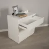 2.05.02.040.1 МАЛЬТА комод 3 ящика 80х76 белый RU