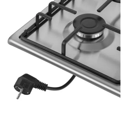 Газовая варочная панель MAUNFELD EGHS.64.3STS-ES/G Нержавеющая сталь