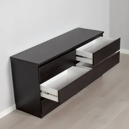 2.05.02.060.5 МАЛЬТА комод 6 ящиков 160х76 Дуб Венге RU