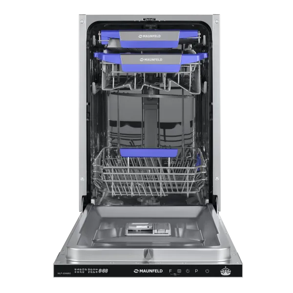 Посудомоечная машина с авто-открыванием MAUNFELD MLP-08IMRO Нержавеющая сталь