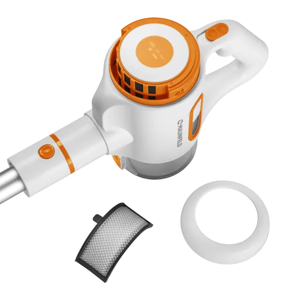 Пылесос вертикальный беспроводной MAUNFELD MF-2034 Оранжевый