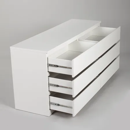 2.05.02.060.1 МАЛЬТА комод 6 ящиков 160х76 белый RU