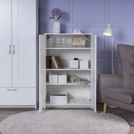 2.02.03.310.1 СИРИУС тумба 2 двери 78х123 белая RU