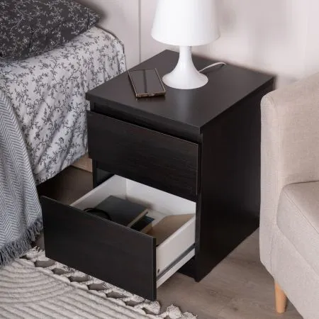 2.03.03.050.5 КАСТОР тумба 2 ящика RU Дуб Венге