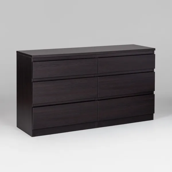 2.03.02.080.5 КАСТОР комод 6 ящиков RU Дуб Венге