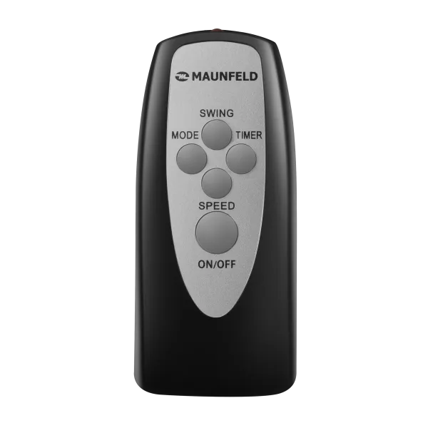 Напольный вентилятор с таймером и пультом MAUNFELD MSF403BR Черный