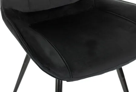 Стул для дома Бюрократ CH-K2_4 комплект 4шт черный Holland 75 металл черный на ножках (CH-K2_1/HL75_4)