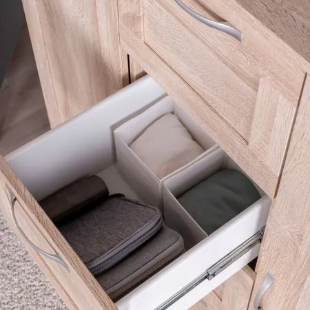 2.02.03.350.3 СИРИУС тумба 2 двери и 4 ящика 117х123 сонома RU