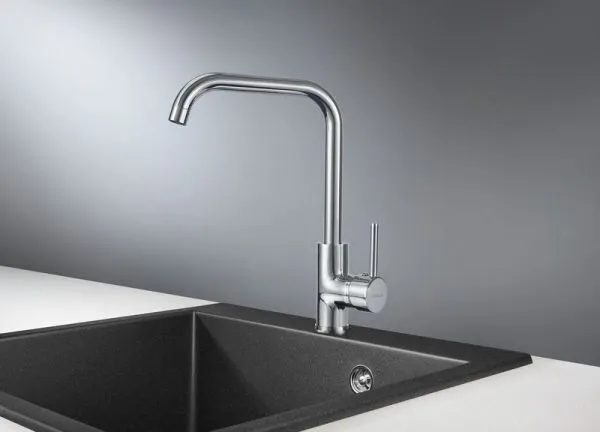 0041, ХРОМ, СМЕСИТЕЛЬ КУХОННЫЙ