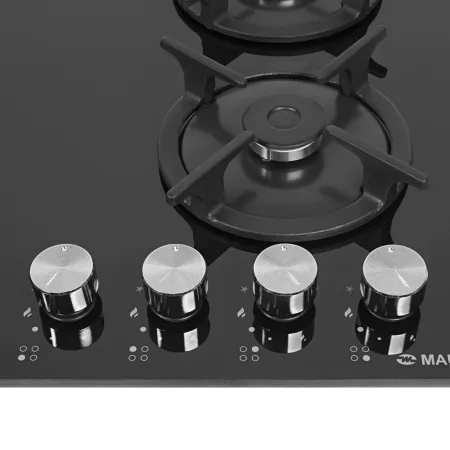 Газовая варочная панель MAUNFELD EGHG.64.1C Черный