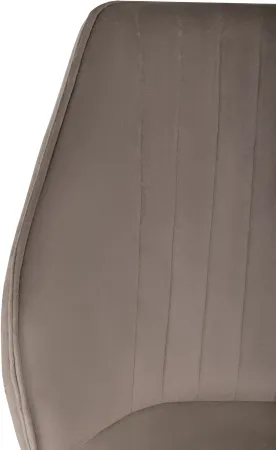 Стул для дома Бюрократ CH-K5_2 комплект 2шт т.бежевый Holland 61 металл черный на ножках (CH-K5_1/HL61_2)