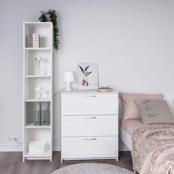 2.02.07.150.1 СИРИУС стеллаж 39х190 белый RU