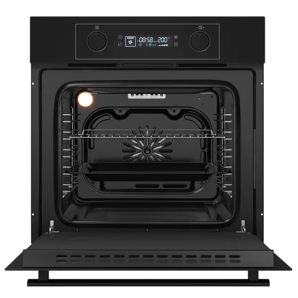 Шкаф духовой электрический MAUNFELD AEOH6062 Черный/черная фурнитура
