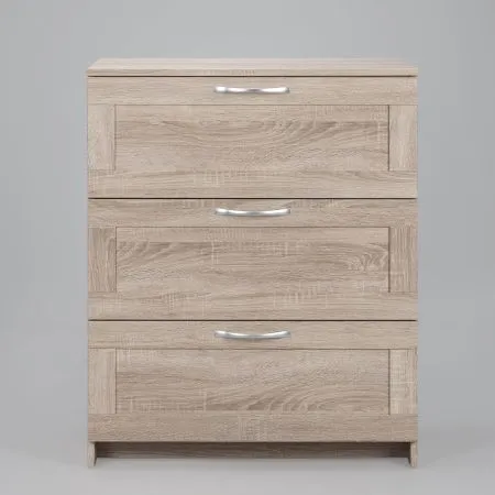 2.02.02.050.3 СИРИУС комод "3 ящика сонома RU"