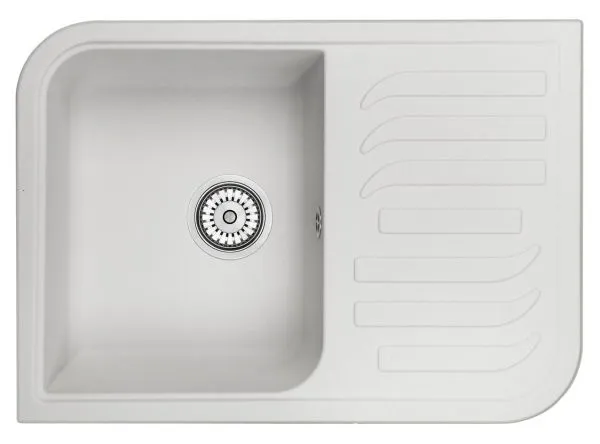 7001, АРКТИК (БЕЛЫЙ), кухонная мойка, кварц
