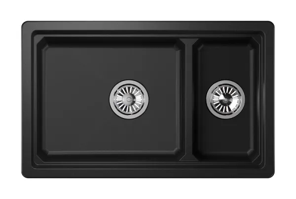 KS-7304U, АЛЮМИНИУМ, кухонная мойка, кварц