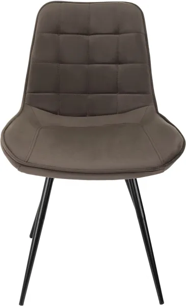 Стул для дома Бюрократ CH-K2_4 комплект 4шт коричневый Holland 74 металл черный на ножках (CH-K2_1/HL74_4)