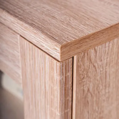 2.02.03.360.3 СИРИУС тумба 2 двери со стеклом 78х95 сонома RU