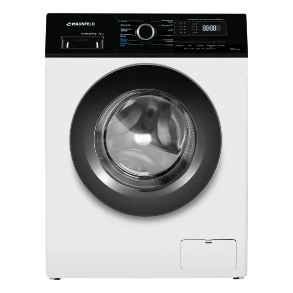 Стиральная машина c инвертором и паром MAUNFELD MFWM127IWHD Белый