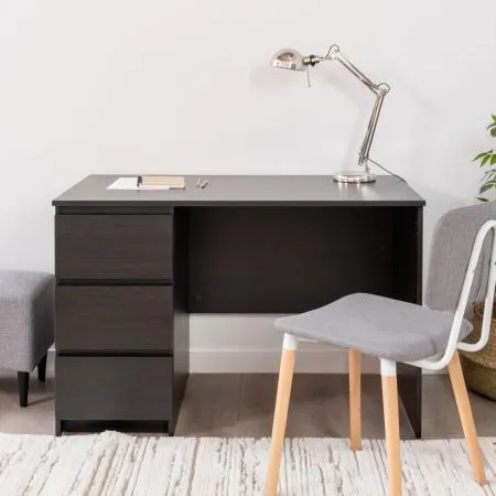 2.03.06.090.5 КАСТОР стол письменный 3 ящика 116х65 RU Дуб Венге