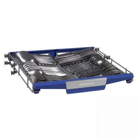 Посудомоечная машина с Vortex Wash и лучом на полу MAUNFELD MLP-12IMR Нержавеющая сталь