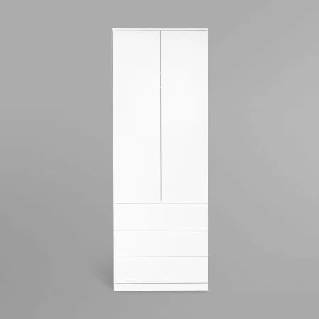 S01187 Варма Стор 80 шкаф распашной 222х80х57, белый