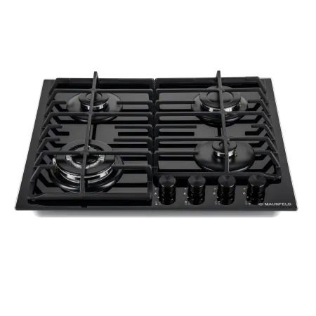 Газовая варочная панель MAUNFELD EGHG.64.63C Черный/черная фурнитура