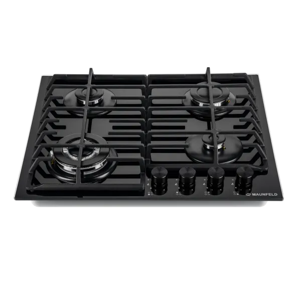 Газовая варочная панель MAUNFELD EGHG.64.63C Черный/черная фурнитура