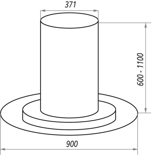 Кухонная вытяжка MAUNFELD Berta 90 нержавеющая сталь (в 3-х коробках) Нержавеющая сталь